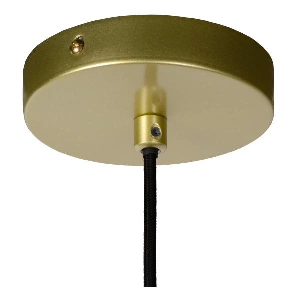 Lucide EXTRAVAGANZA FRILLS - Pendant light - Ø 42 cm - 1xE27 - Matt Gold / Brass - detail 3